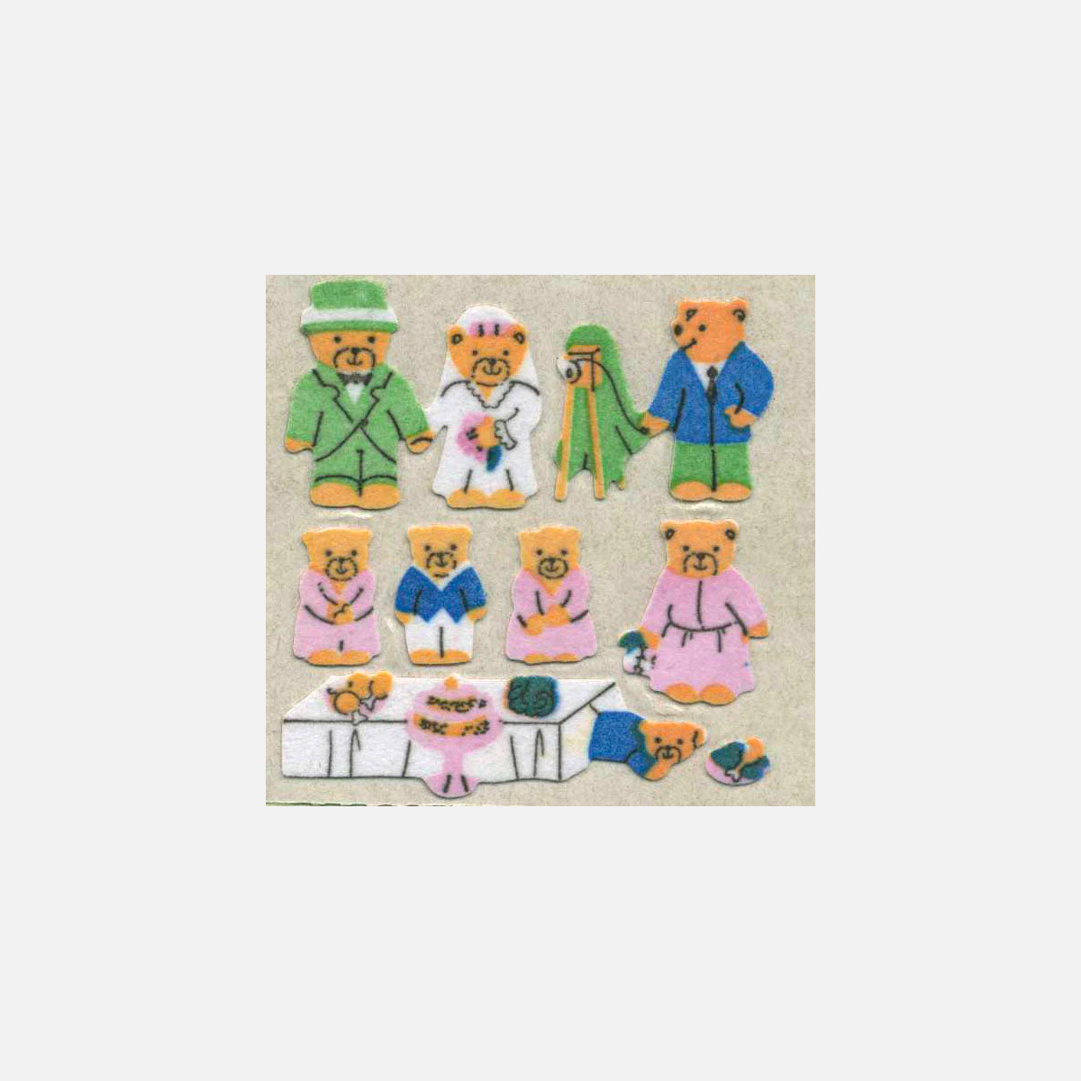 Micro Teddy Wedding