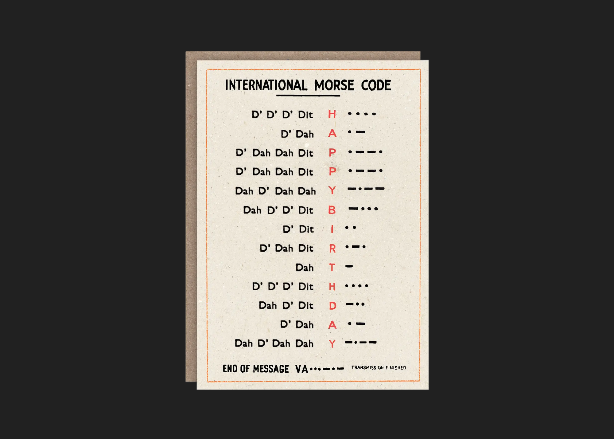 International Morse Code