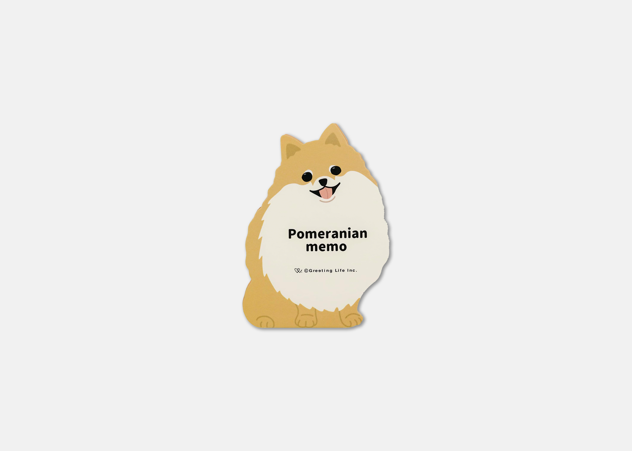 Pomeranian Memo Pad