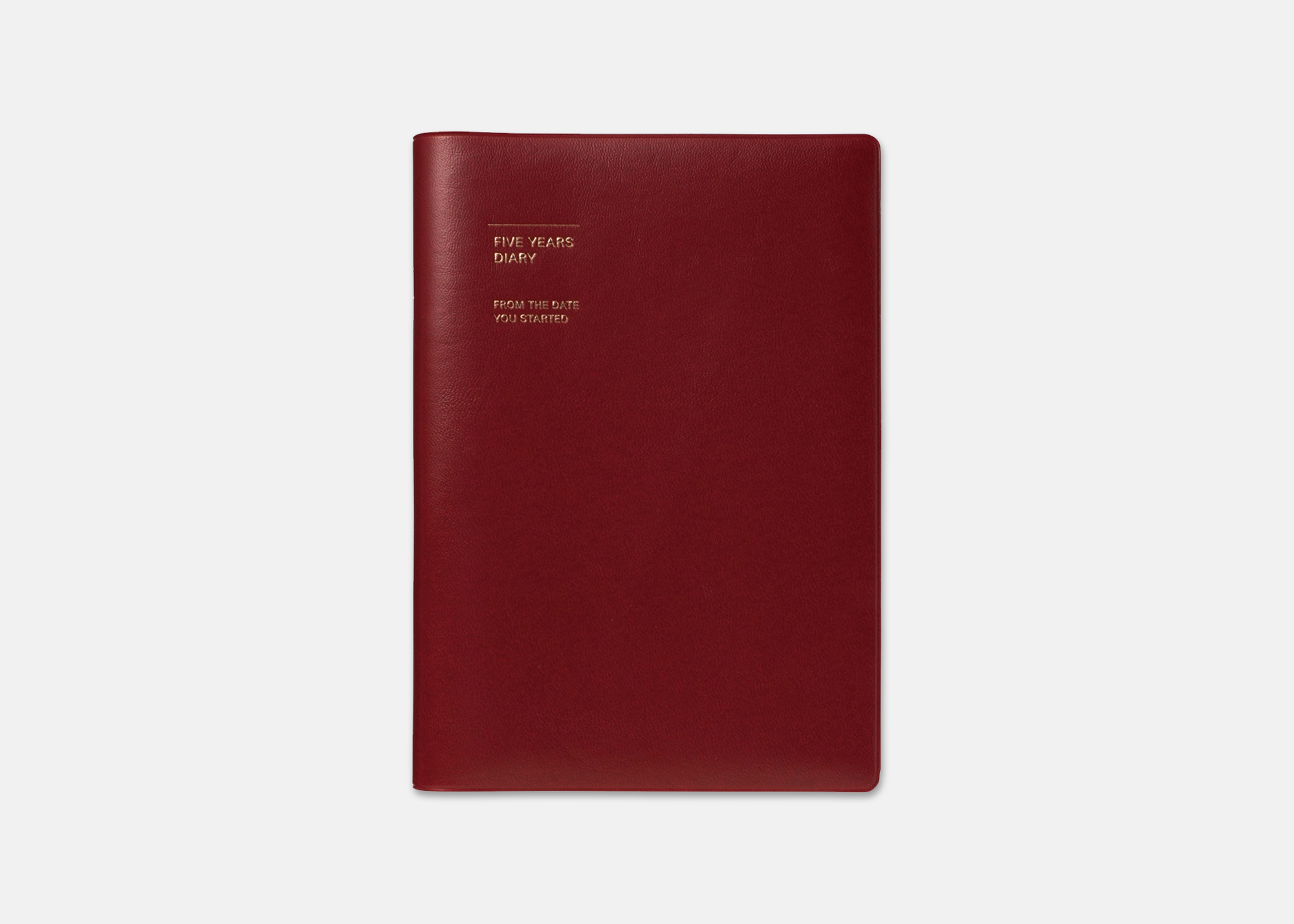Five Year Diary | Red A5