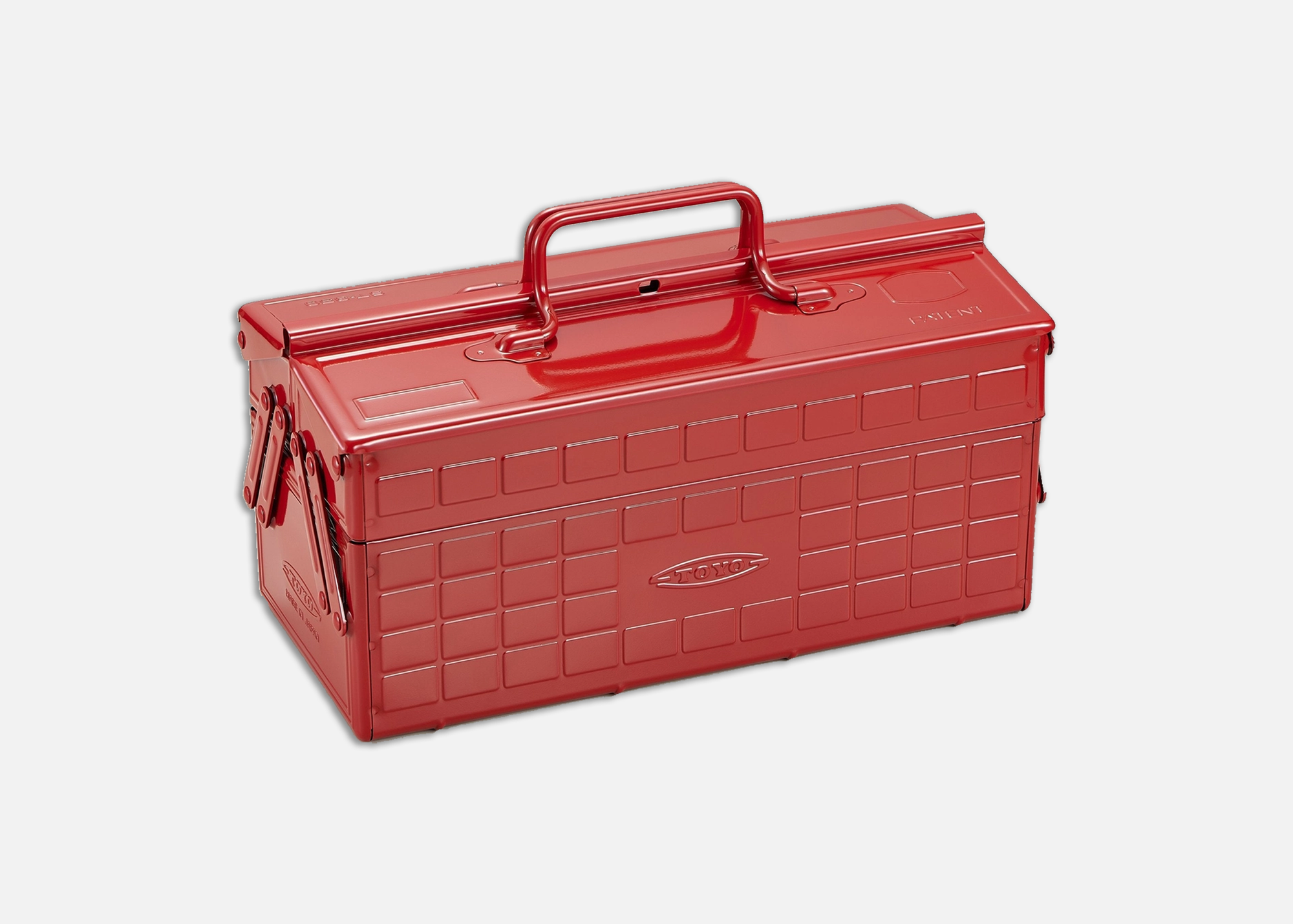 Toyo Steel Cantilever Toolbox | Red