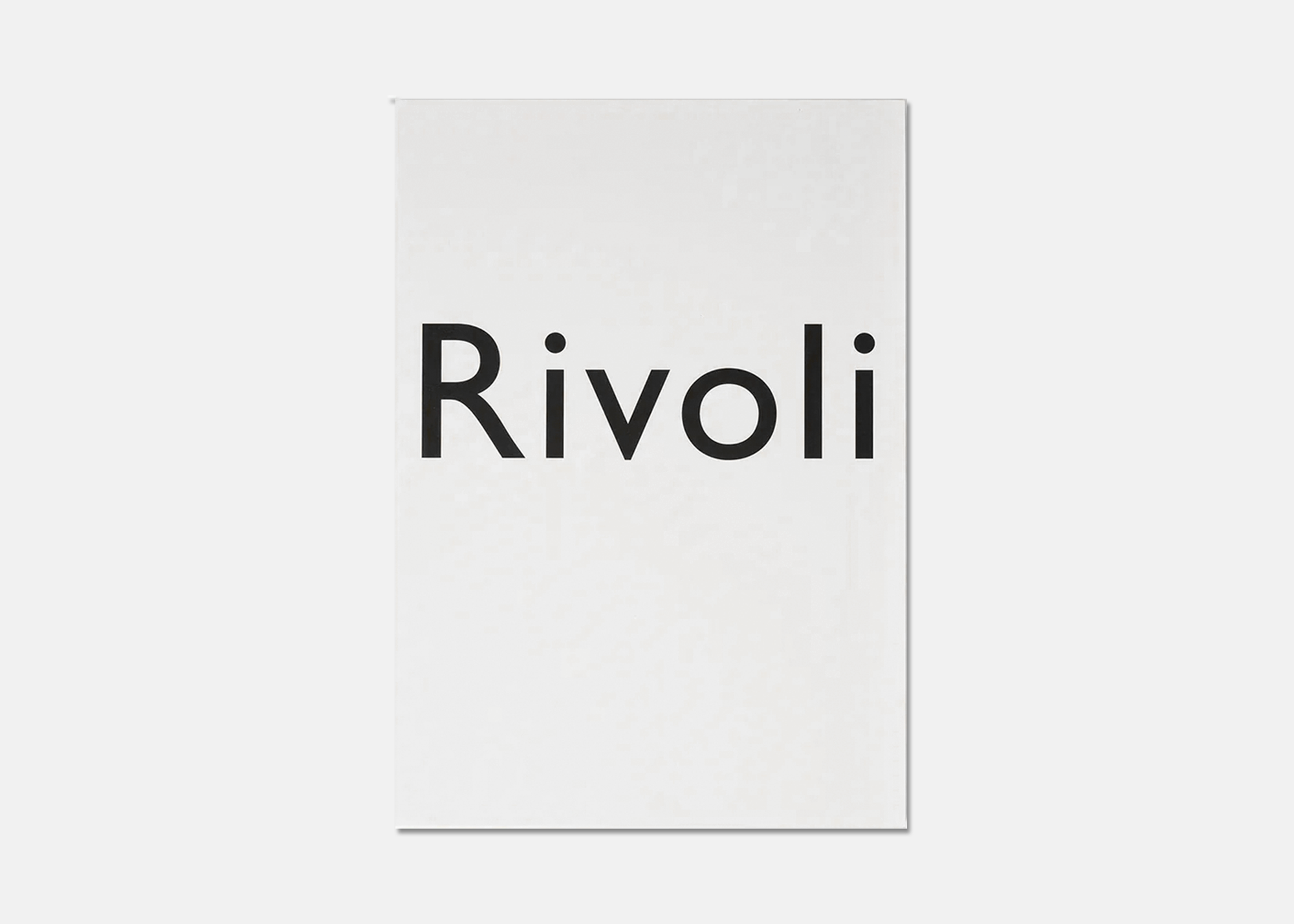Rivoli Writing Block Pad | White A4