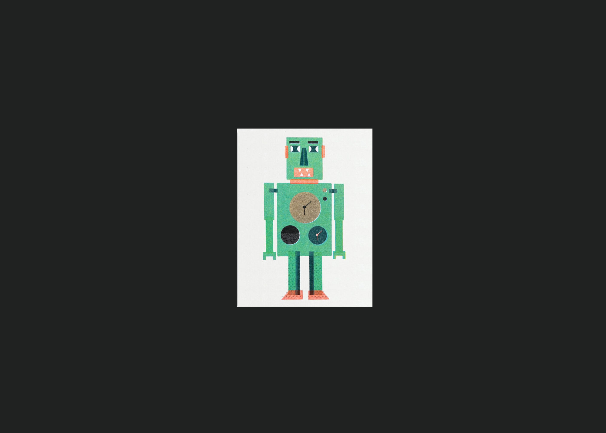 Robot Mini Card