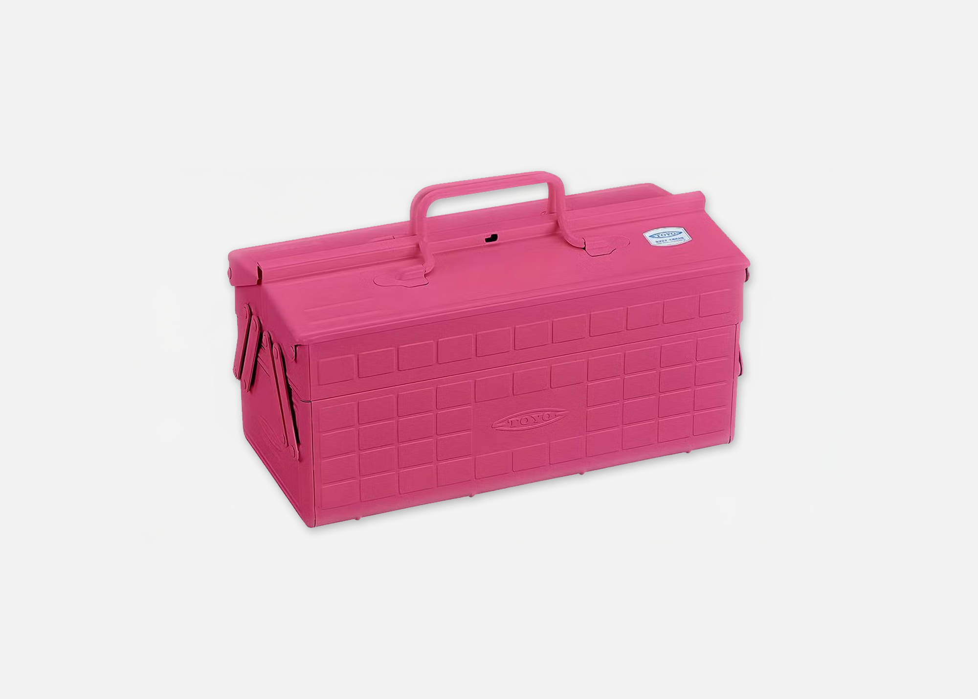 Toyo Steel Cantilever Toolbox | Shocking Pink