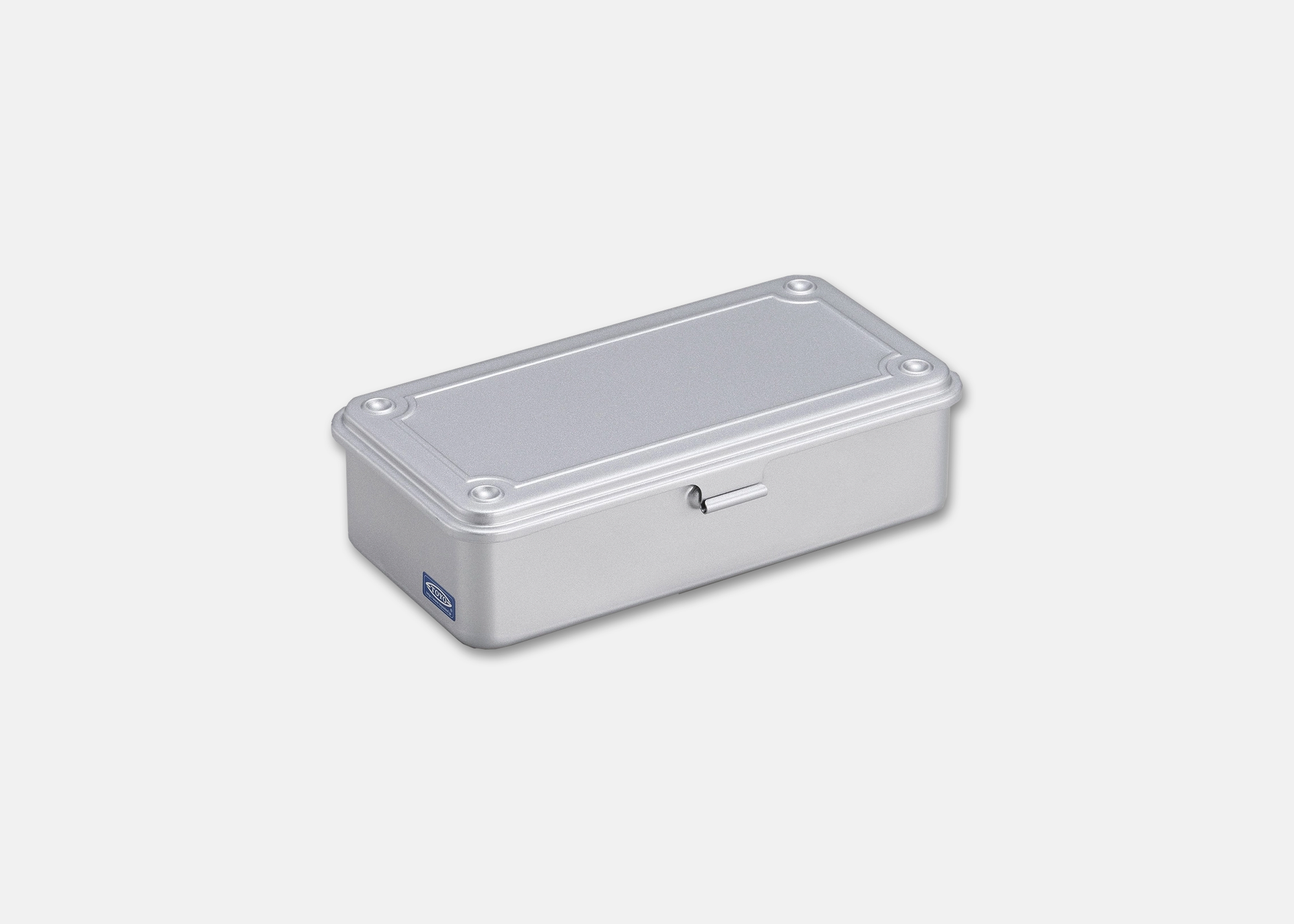 Toyo Steel Stackable Storage Box | Silver