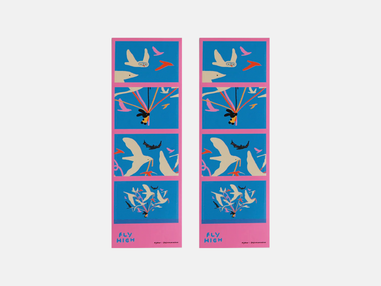 SoJak 4 Cut stickers | Sky