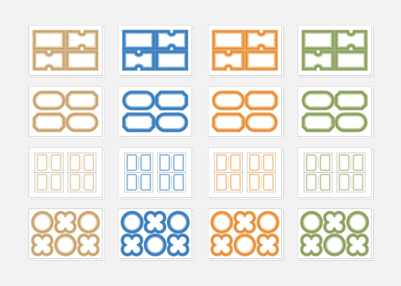 Label Sticker Paper | Small Pieces