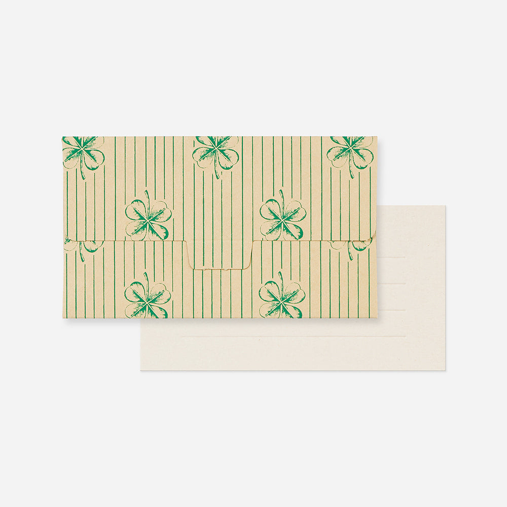 Small Envelope + Card | Four Leaf Clover