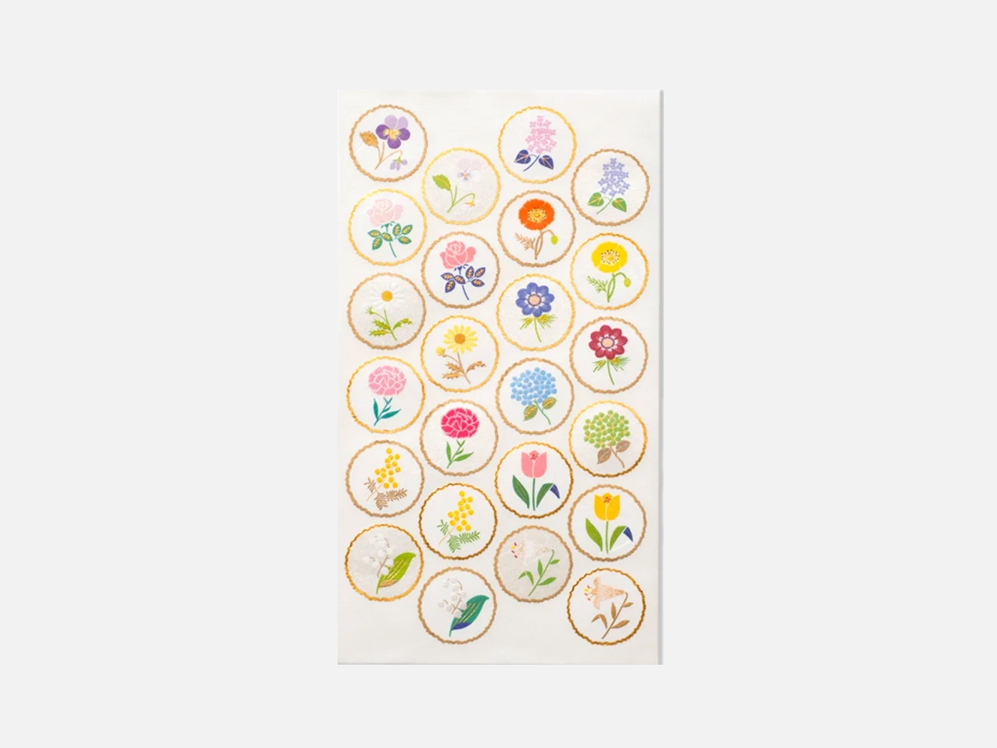 Lucky Flowers Stickers