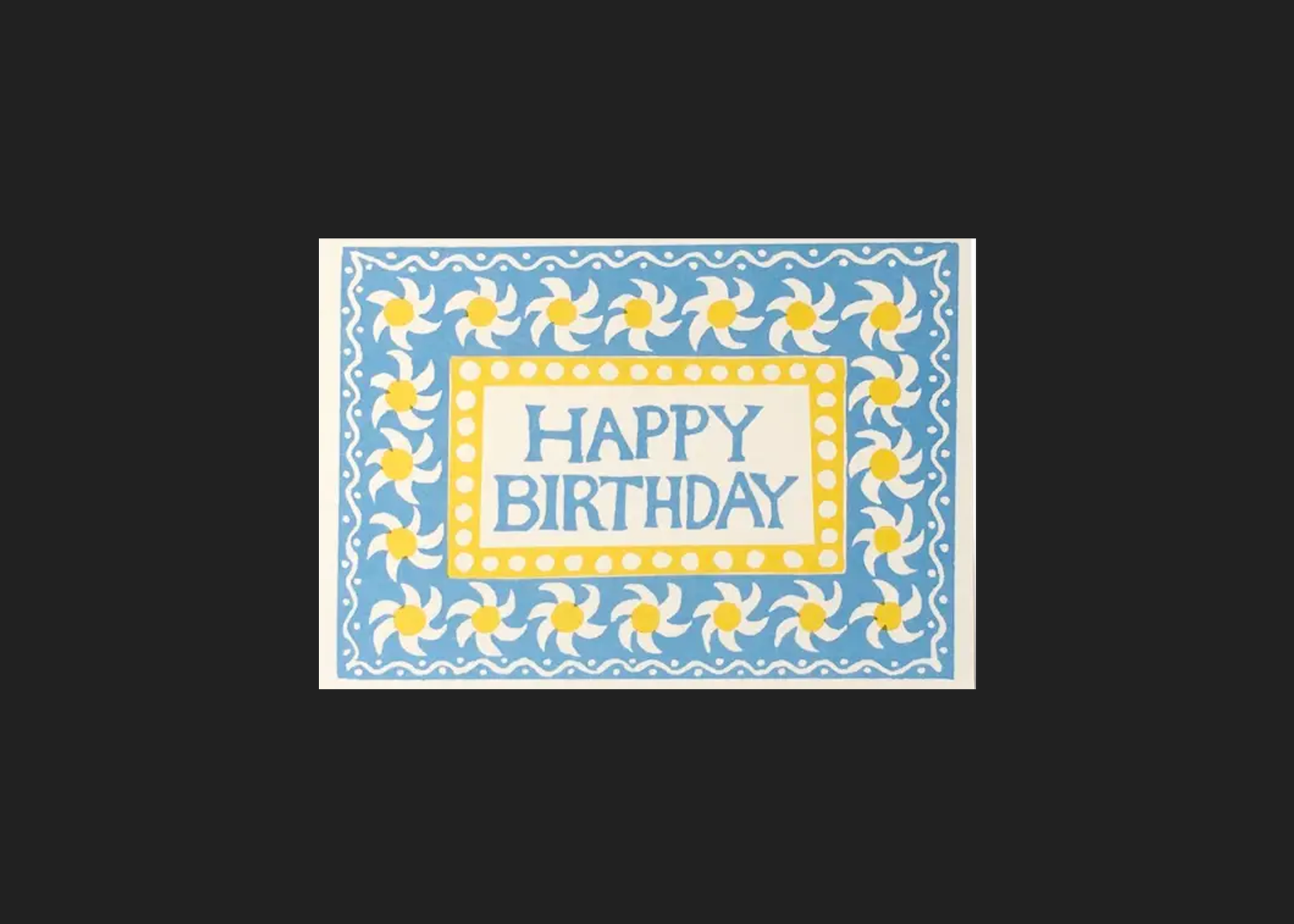 Springtime Birthday