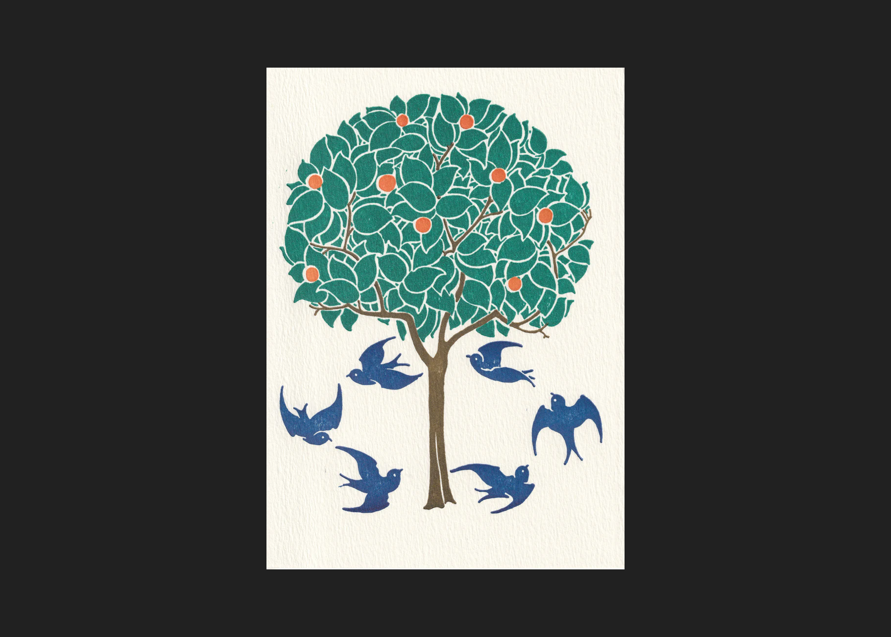 Tree & Swallows