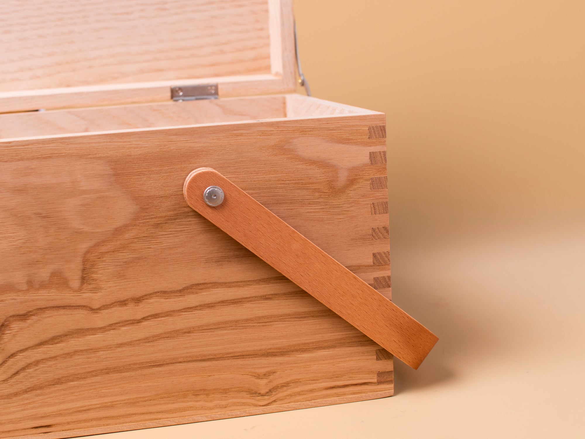 Chestnut Wooden Sewing Box