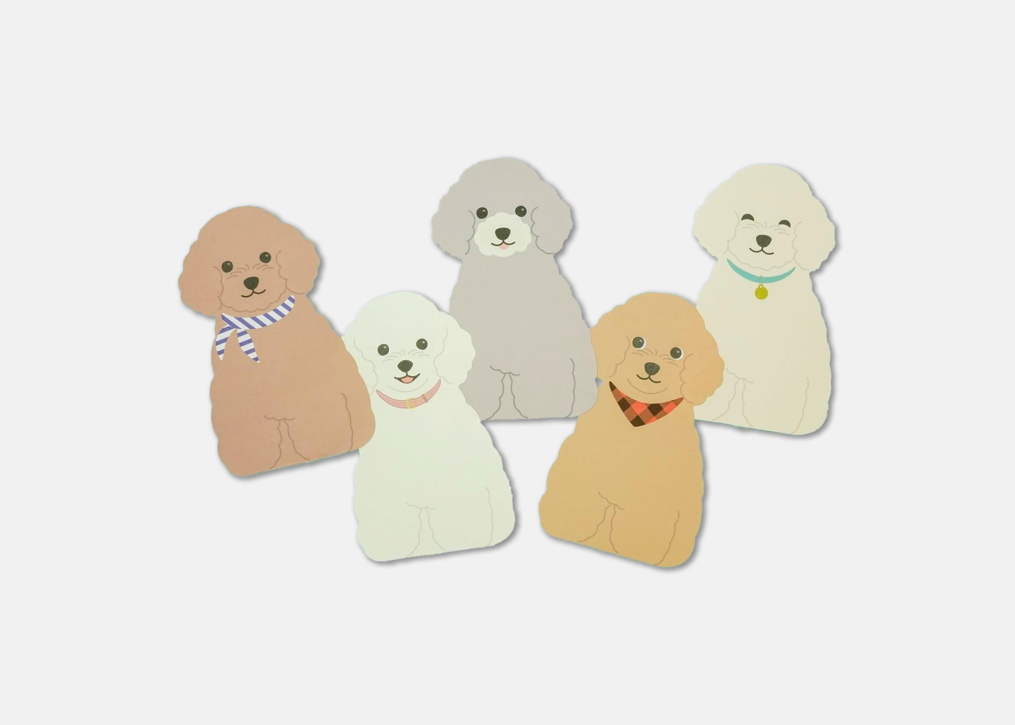 Toy Poodle Memo Pad