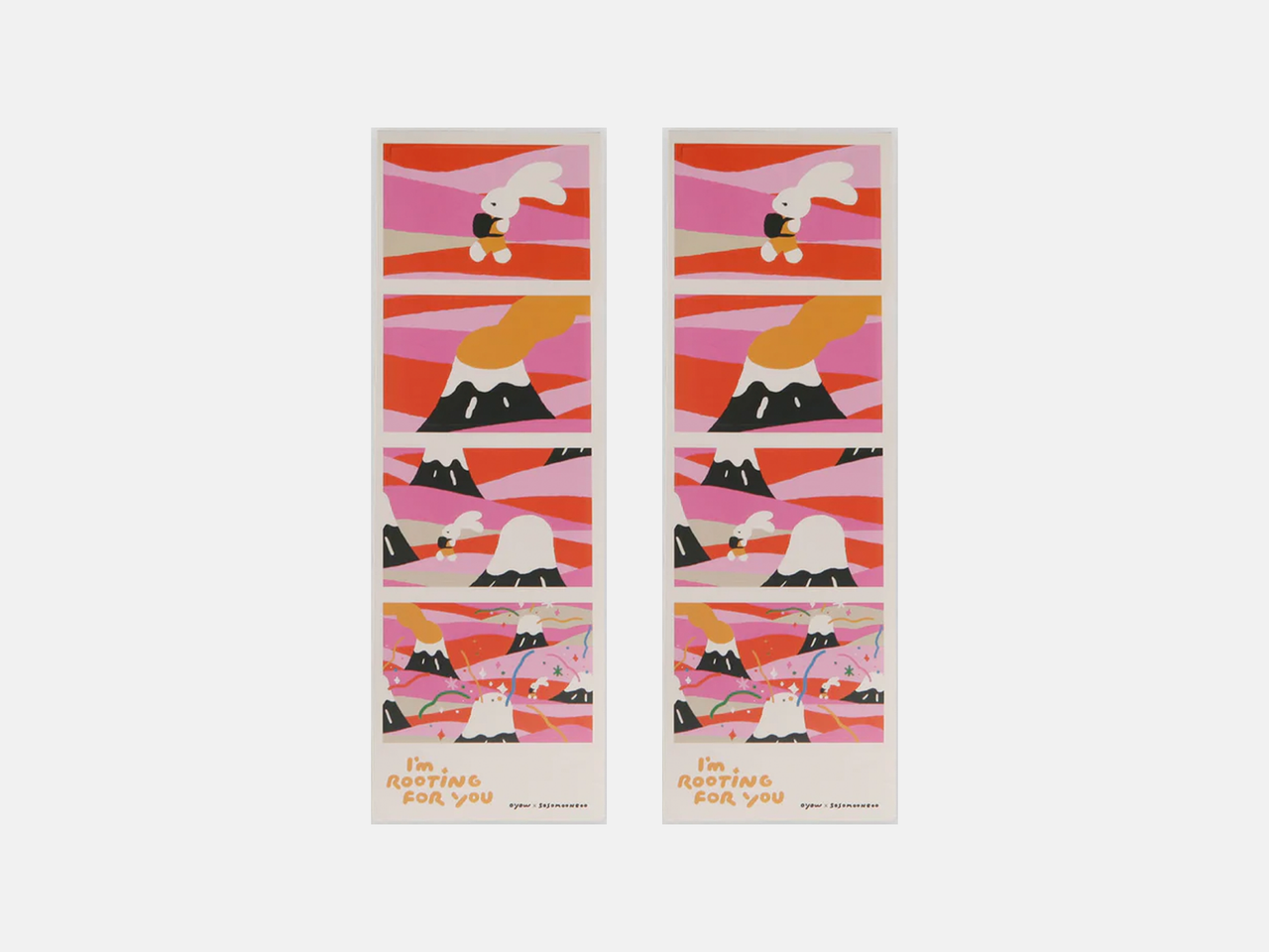 SoJak 4 Cut Stickers | Volcano