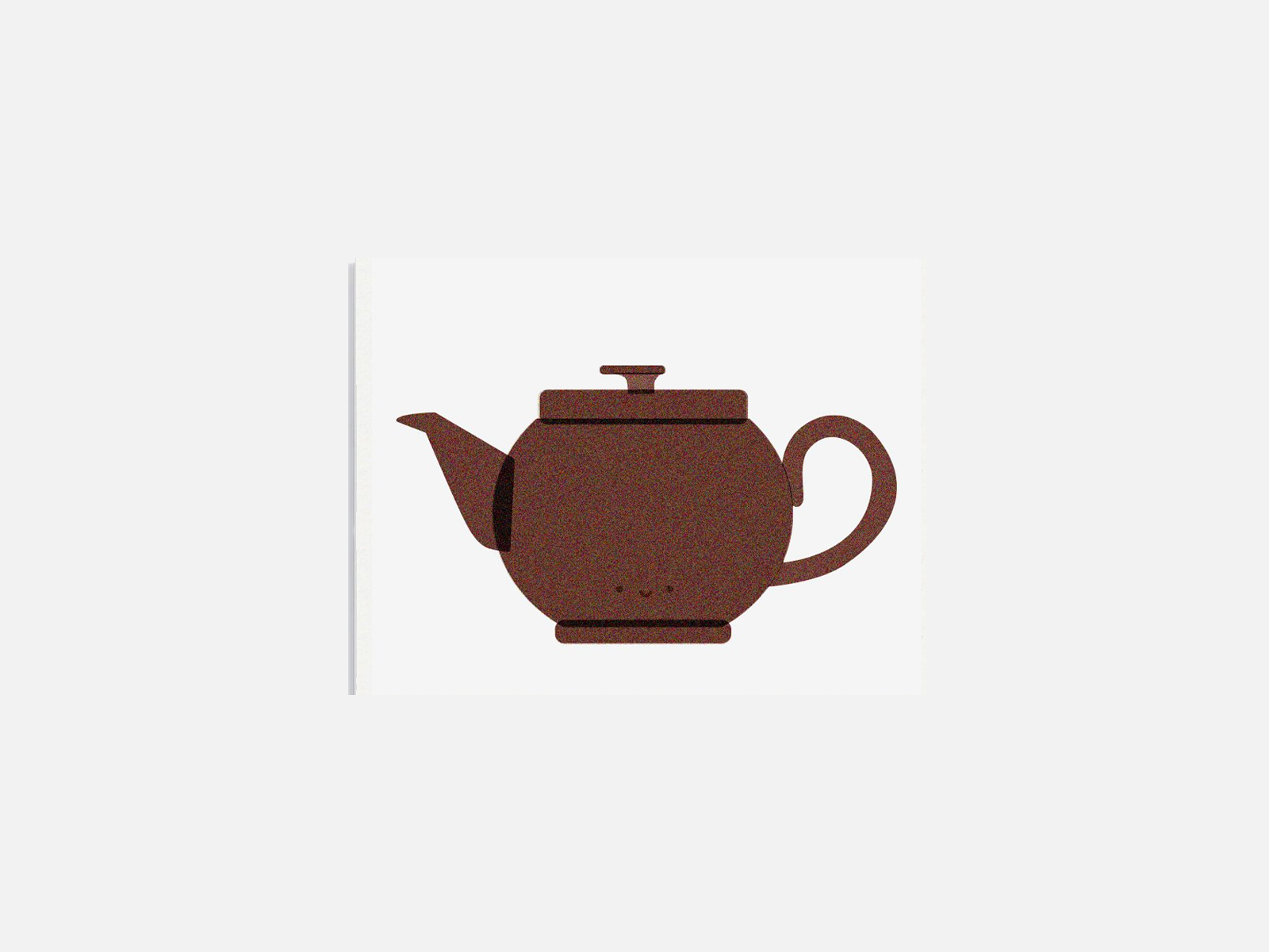 Brown Betty Teapot Mini Card