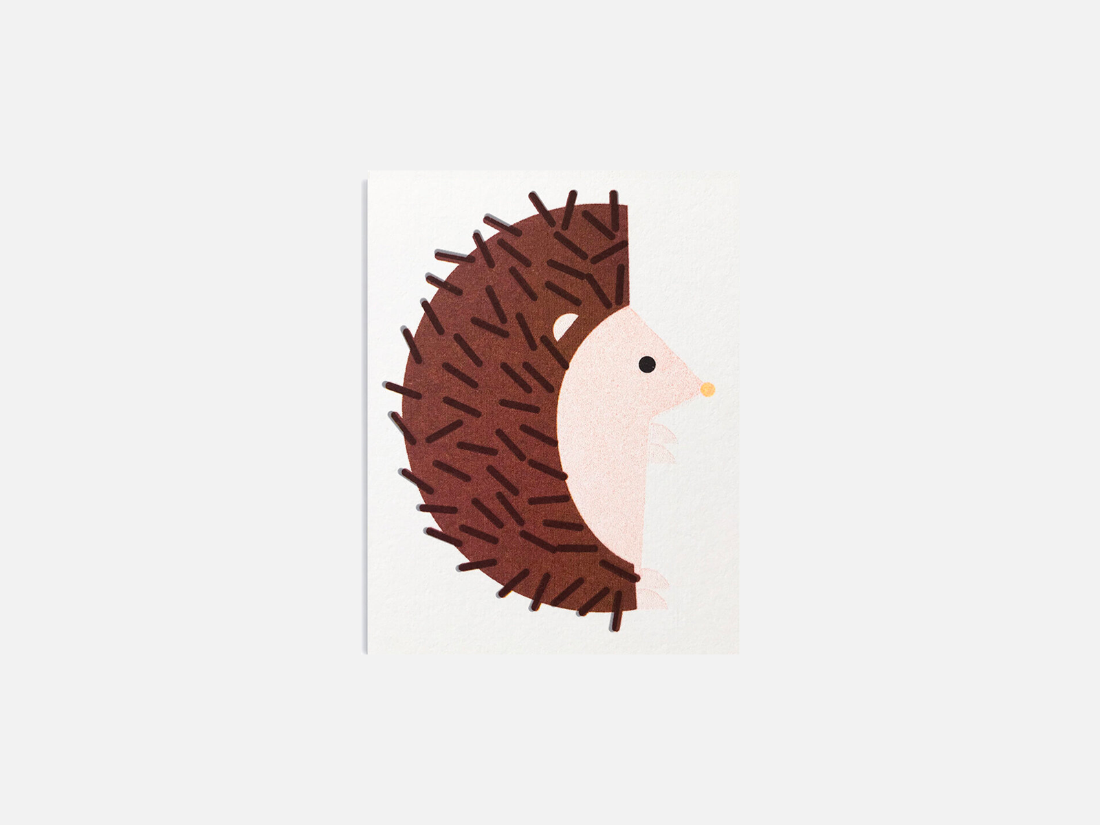 Hedgehog Mini Card