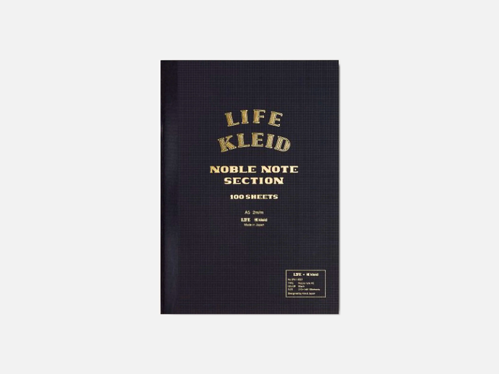 Kleid x Life Noble Note | Black