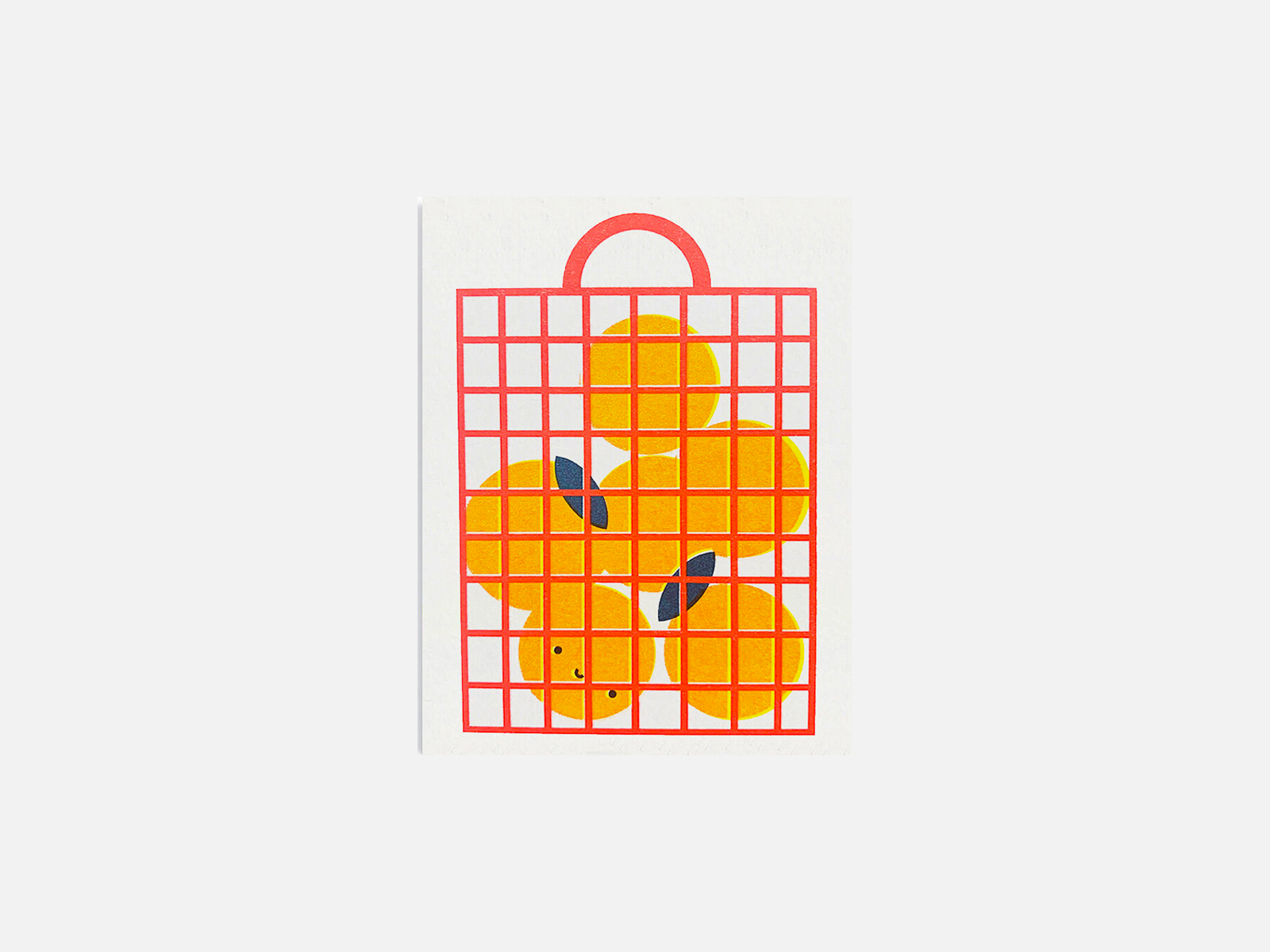 Seville Orange Bag Mini Card